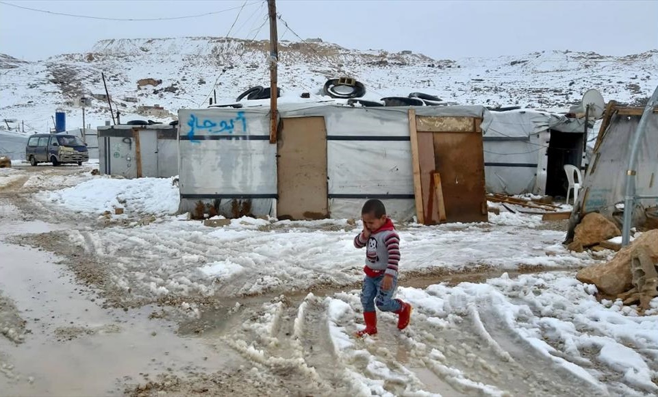 Concerns mount over refugees as ‘Norma’ brings Lebanon strong winds, snow, rainfall