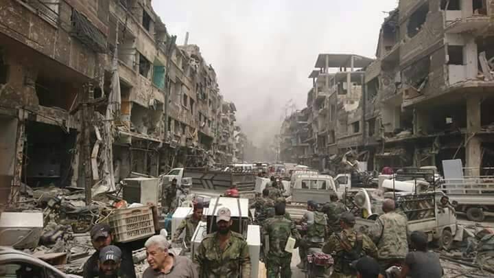 أسواق لبيع المسروقات برعاية النظام السوري وشبيحته !
