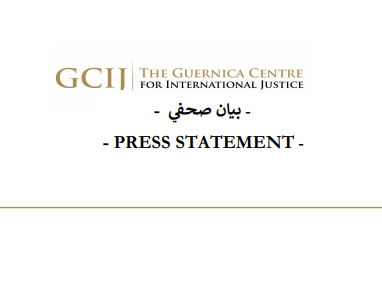 PRESS STATEMENT- THE GUERNICA CENTRE FOR INTERNATIONAL JUSTICE FILES