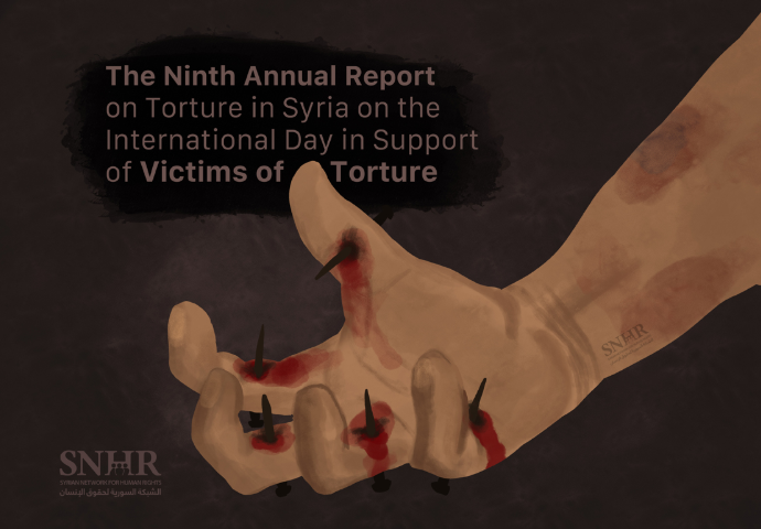 The Ninth Annual Report on Torture in Syria on the International Day in Support of Victims of Torture
