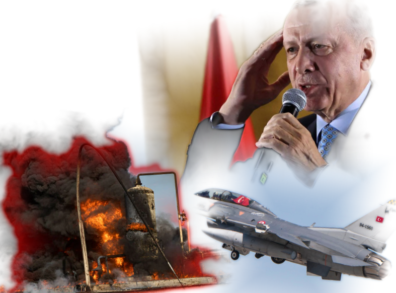 (العربية) تركيا تقصف “أهدافا إرهابية” في العراق وسوريا